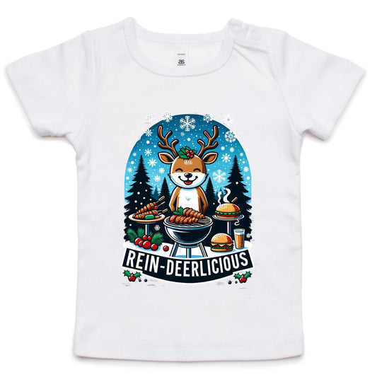 Reindeerlicious Christmas BBQ - Infant Wee Tee