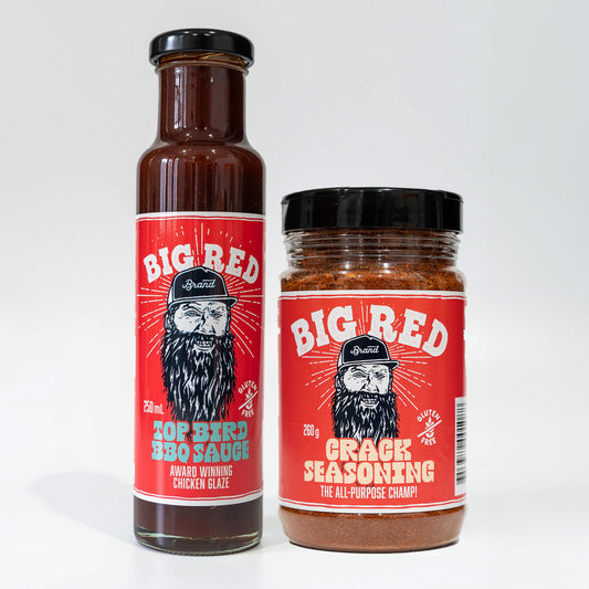 Big Red’s Perfect 300 Rub and Sauce Bundle
