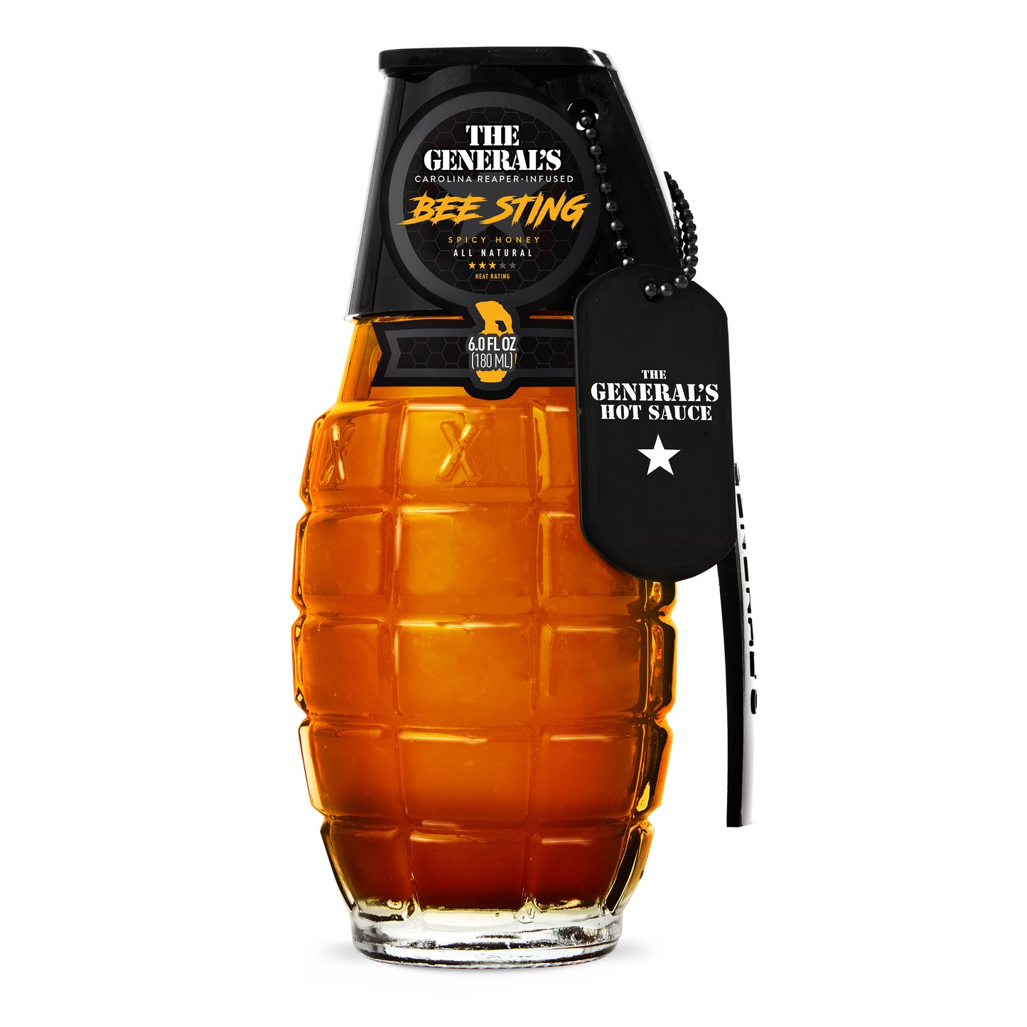 The General's Bee Sting Hot Honey 180ml