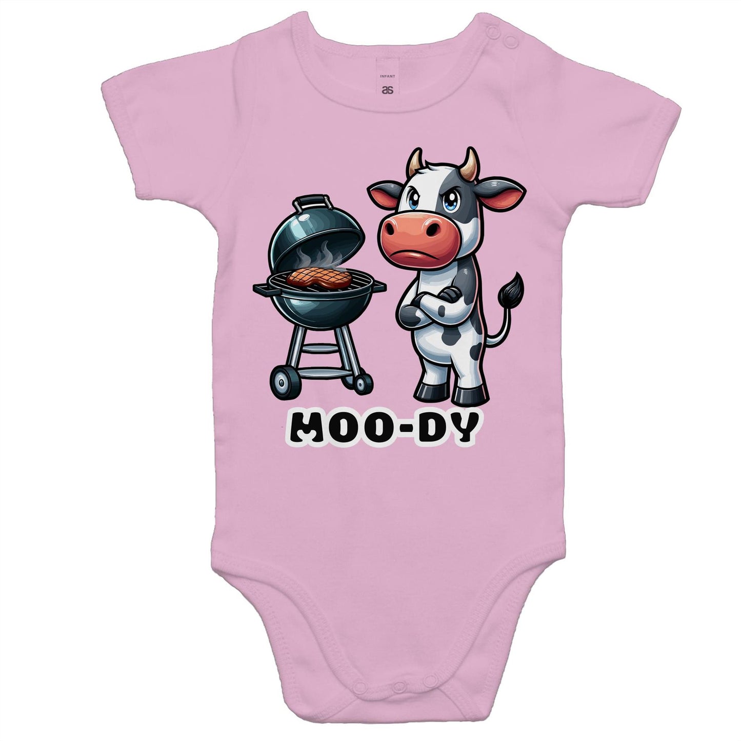 Moody Cow - Baby Onesie Romper