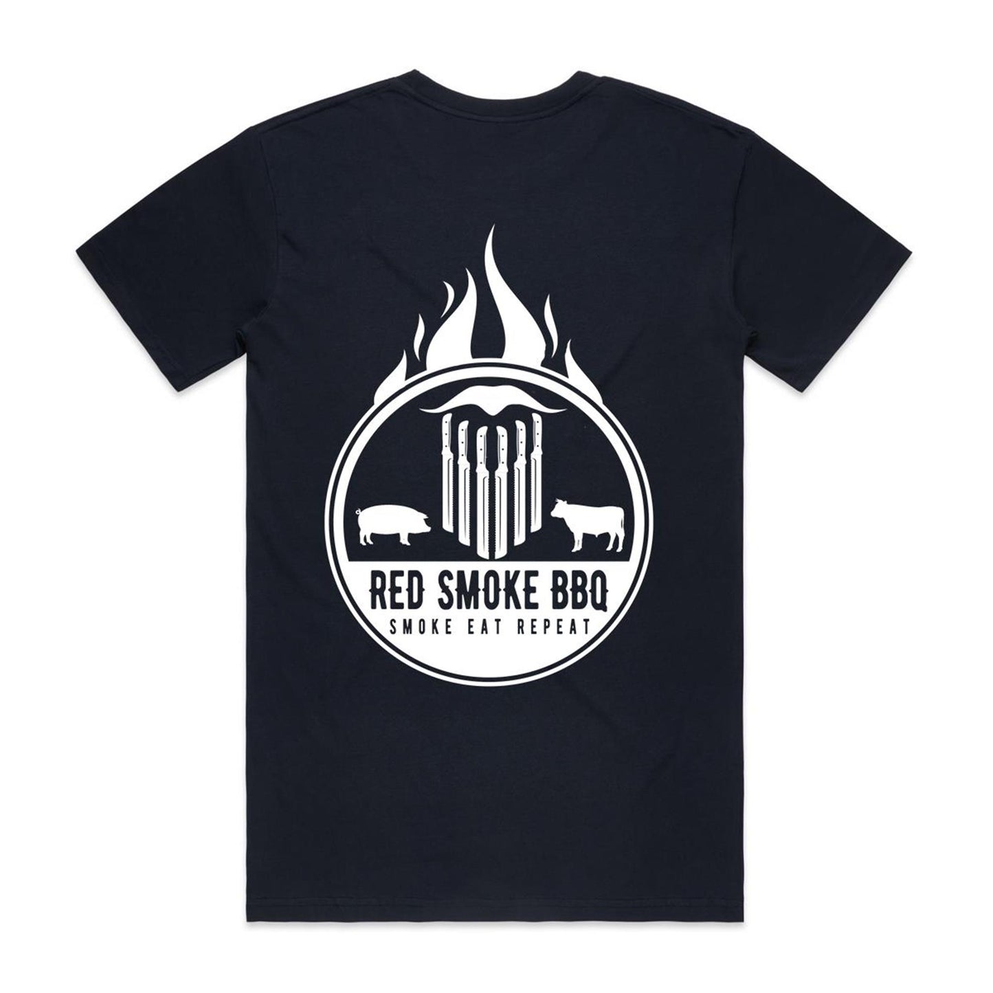 Red Smoke BBQ Classic Logo Tee
