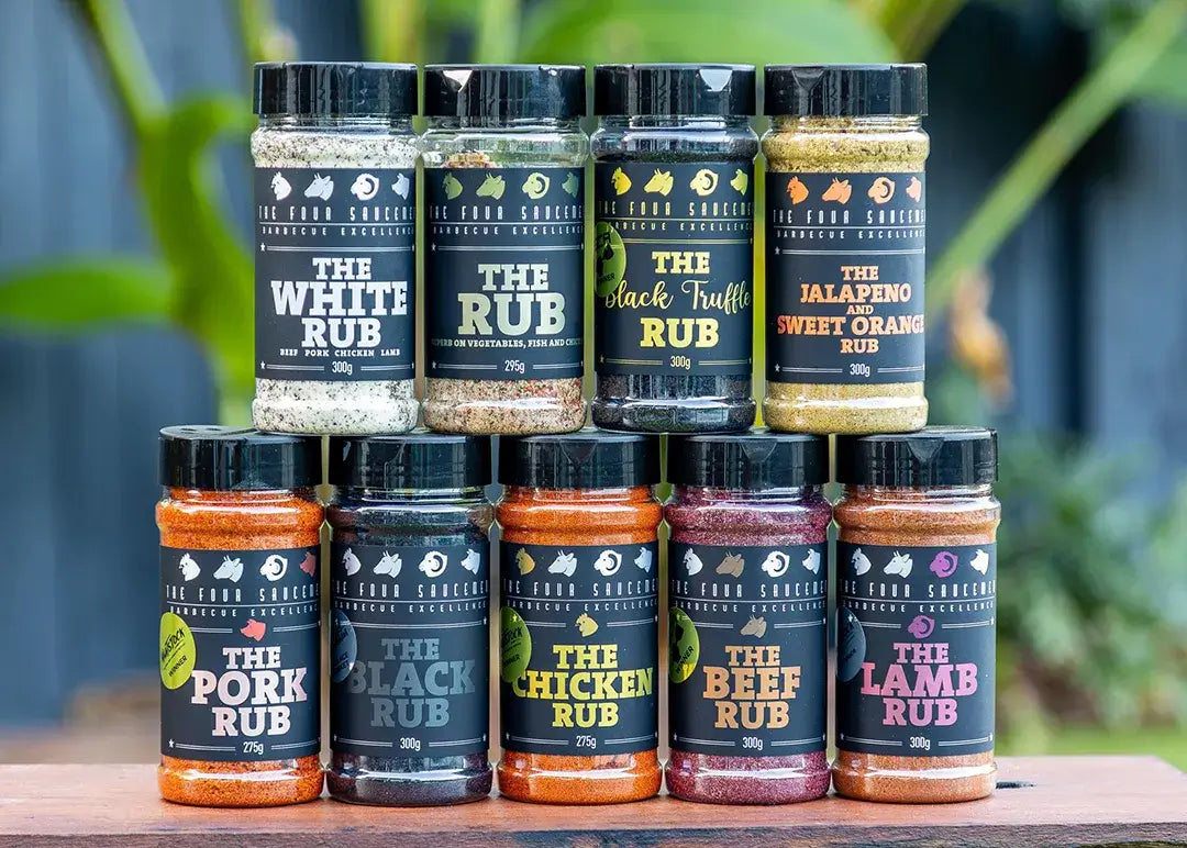 Introducing The Four Saucemen Rubs - Barbecue Excellence