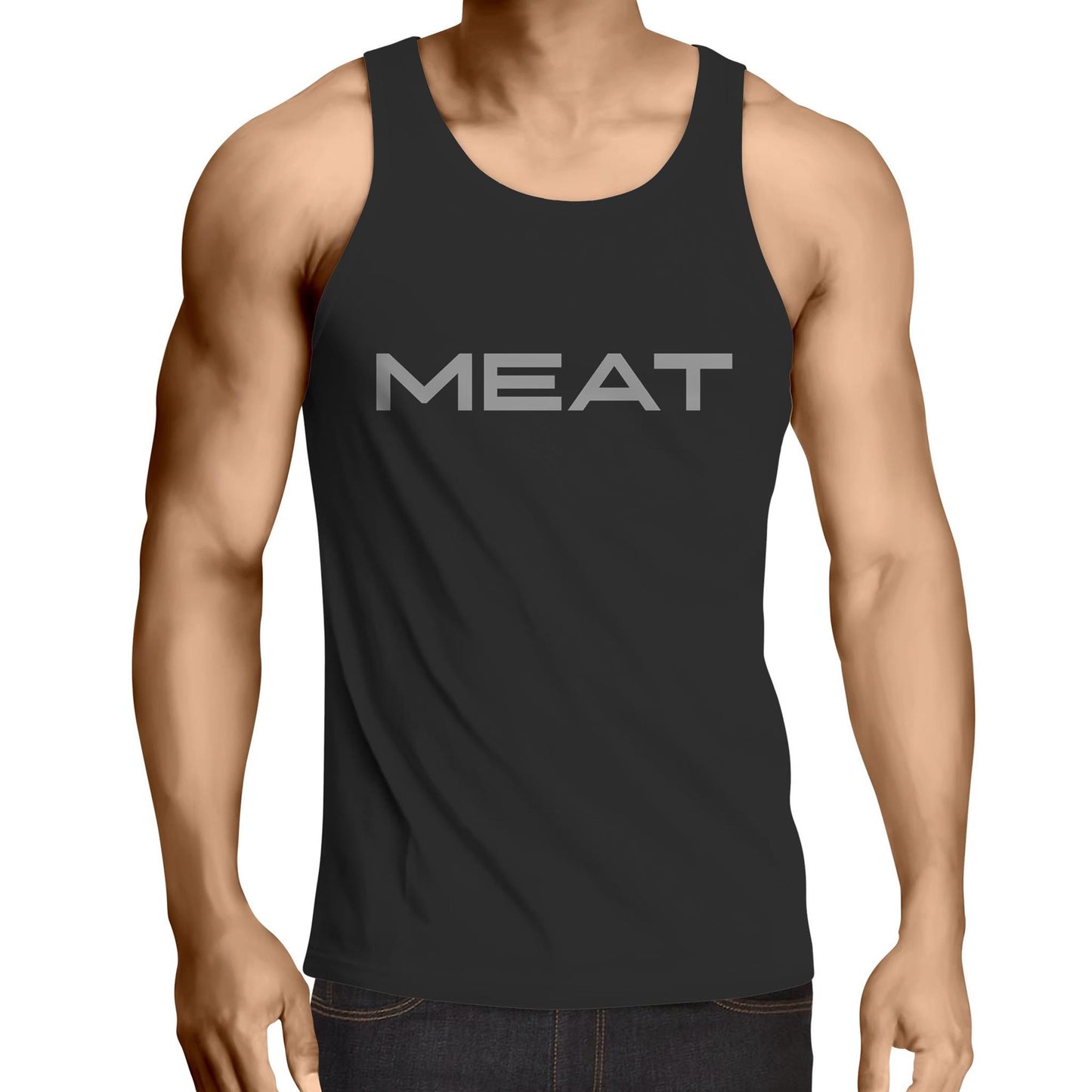 MEAT - Mens Singlet Top