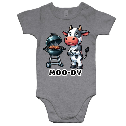 Moody Cow - Baby Onesie Romper