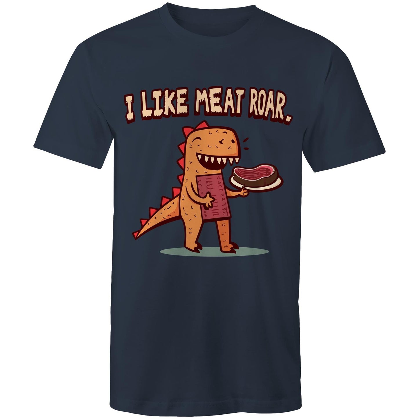 I Like Meat ROAR! - Mens T-Shirt