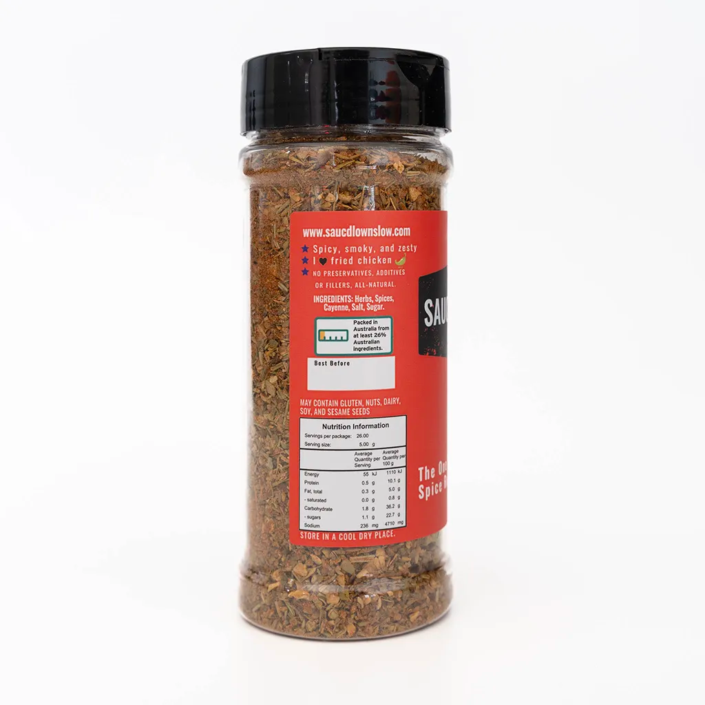 The One Eighty Blend Spice Rub - Shaker