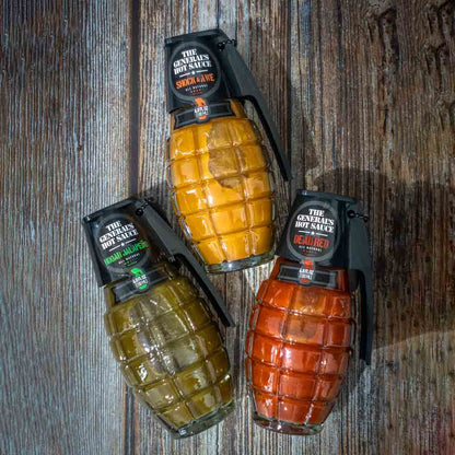 Code Red, Amber, Green Hot Sauce 3-Pack