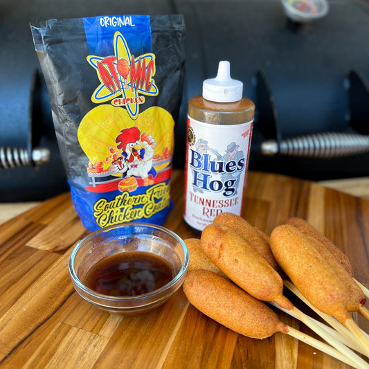 Tennesse Red Atomic Chicken Corn Dogs
