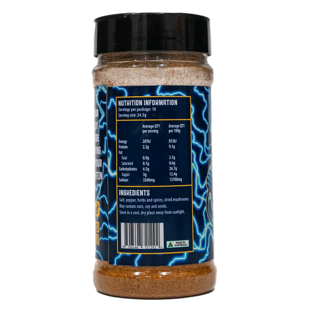 Electrifying Steak & Beef Rub by Undisputed BBQ