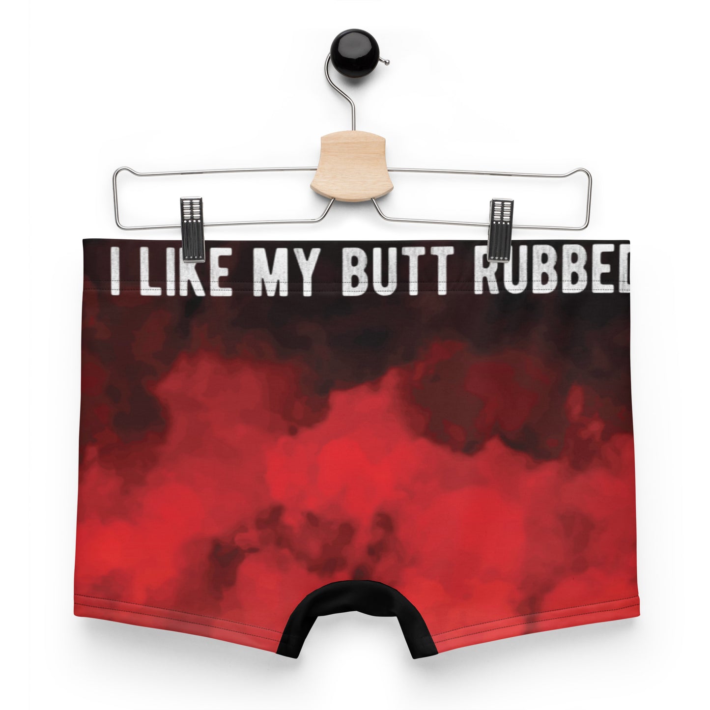 I Like My Butt Rubbed Boxer Briefs