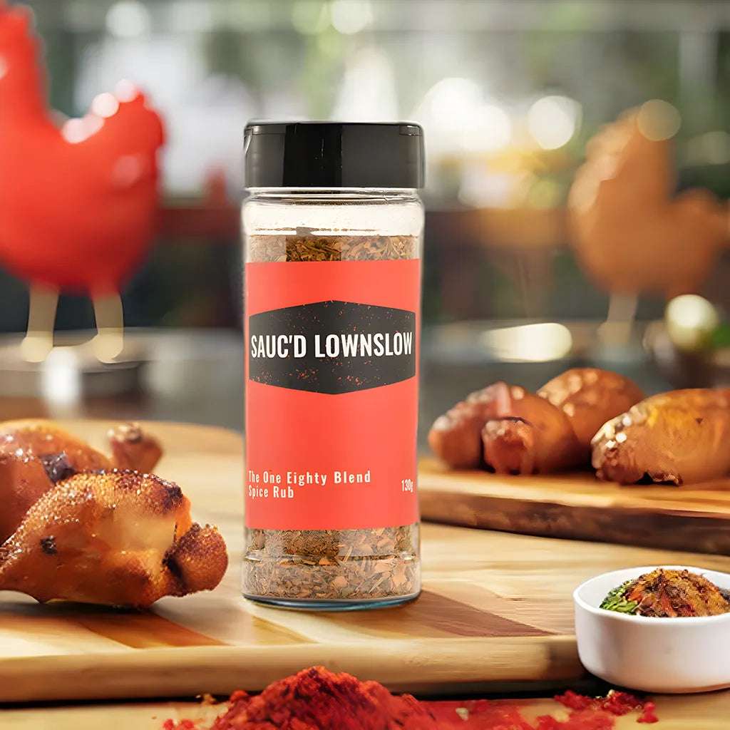 Sauc'd Low n Slow The One Eighty Blend Spice Rub - Great for Chicken